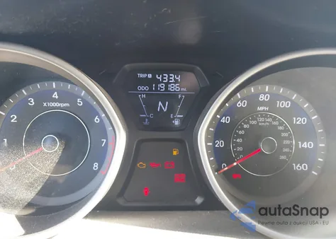 2013 Hyundai Elantra Gls from USA, damaged, VIN KMHDH4AE7DU724824